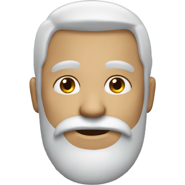 A man with beard and faded hair. emoji