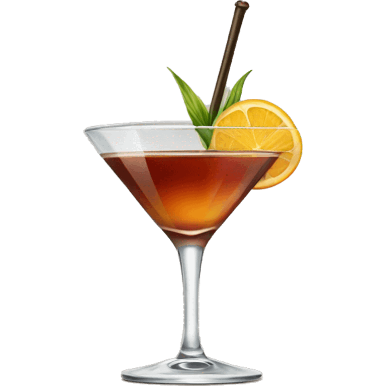 Manhattan cocktail  emoji