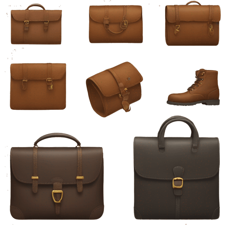 leather goods emoji