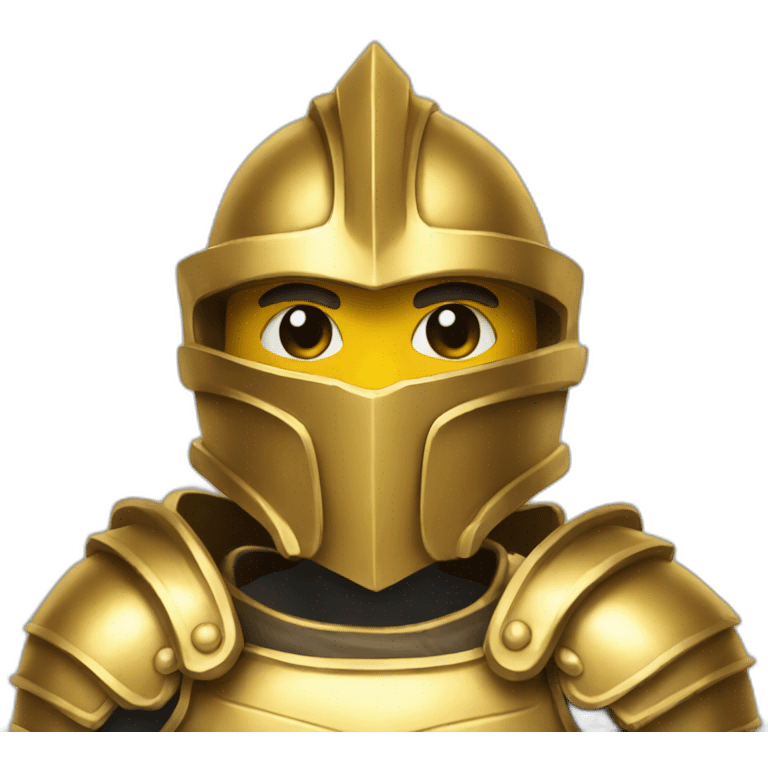 golden armor emoji