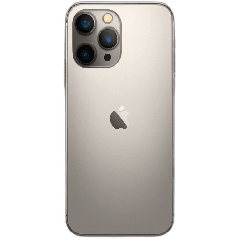 iPhone 15 pro max natural titanium phone emoji