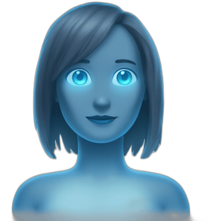 cortana hologram emoji