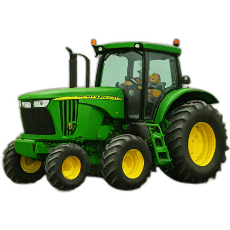 tracteur john deere emoji