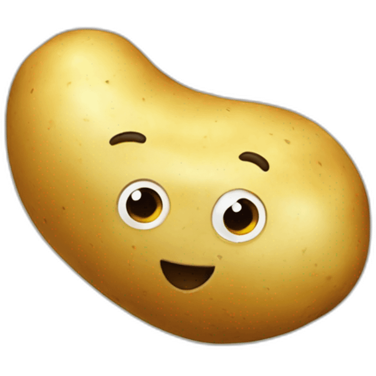 Potato twister emoji