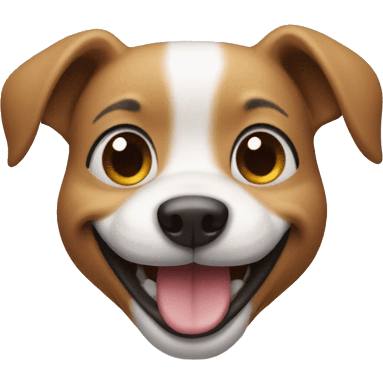 Dog smile  emoji