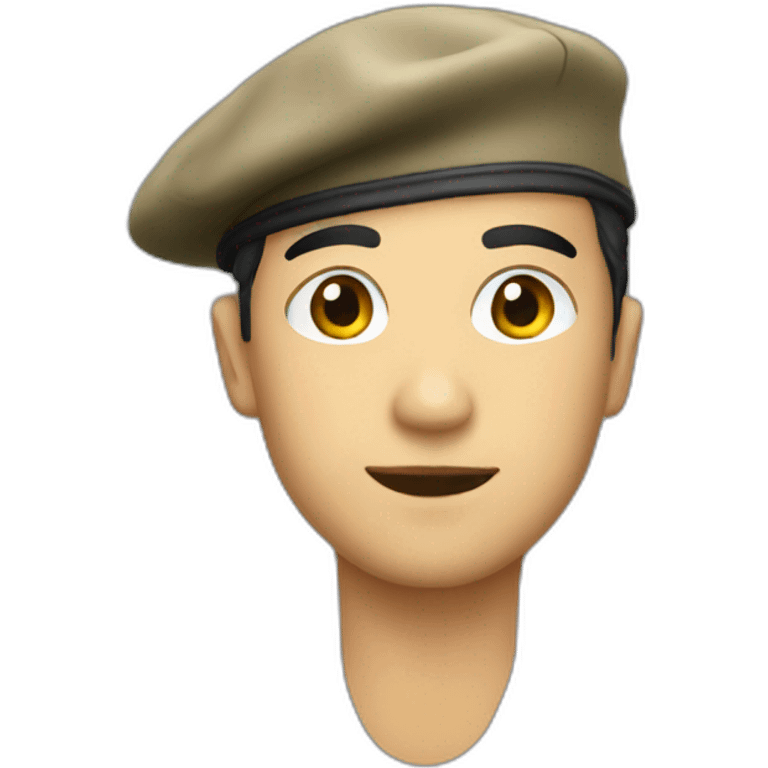 A beret emoji