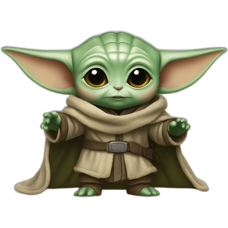 baby yoda in loki costume emoji