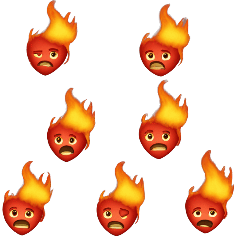 Flaming Heart emoji