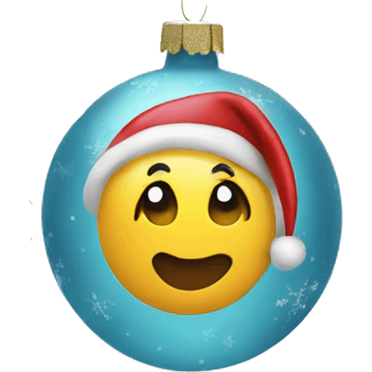 christmas ornament emoji