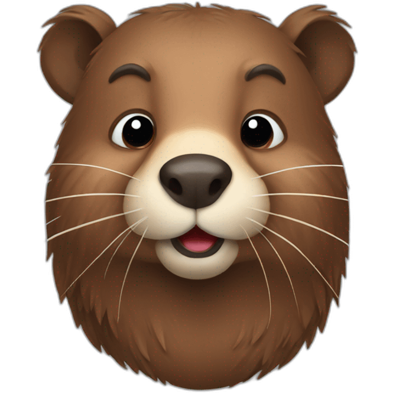 animal beaver emoji