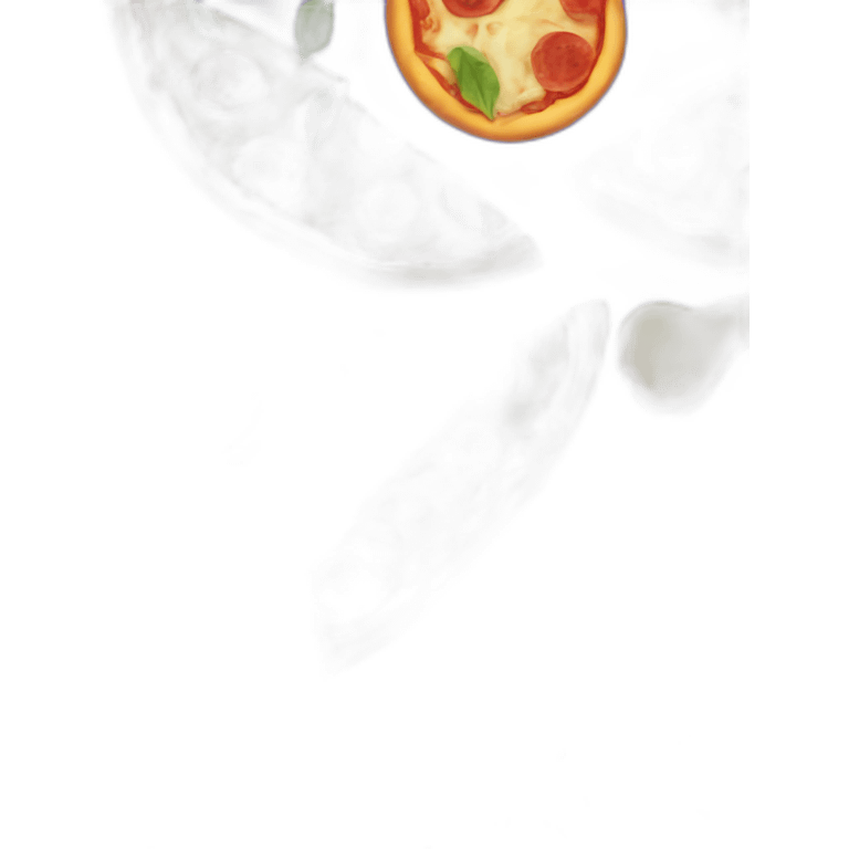 pizza with pears emoji