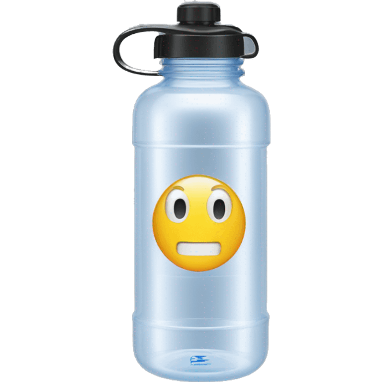 Nalgene plastic water bottle emoji