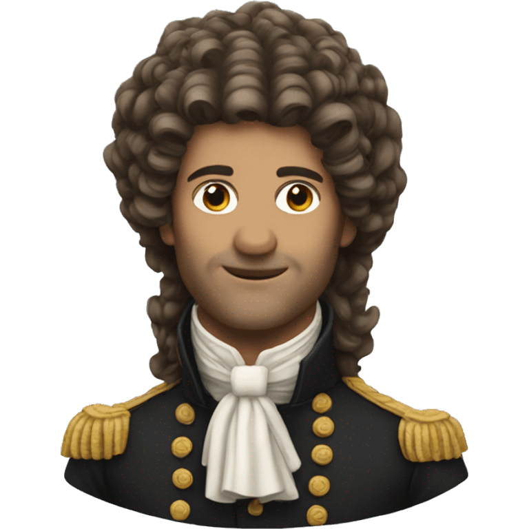 historical wig emoji