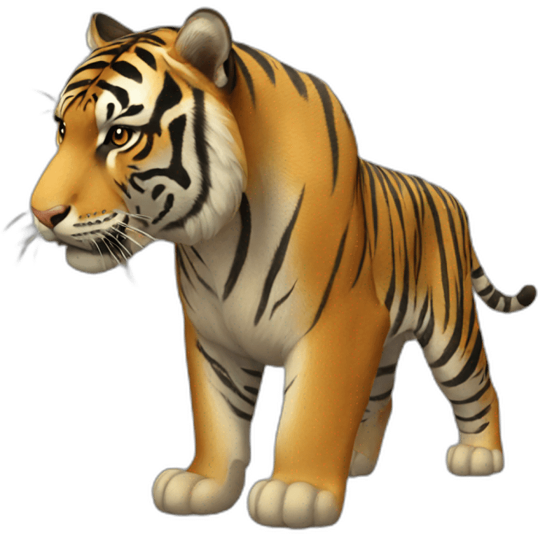 Guerrero tigre emoji