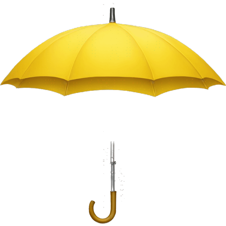 Yellow umbrella emoji