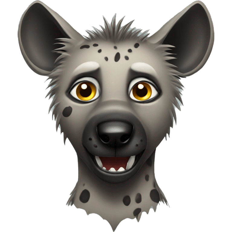 Wet hyena  emoji