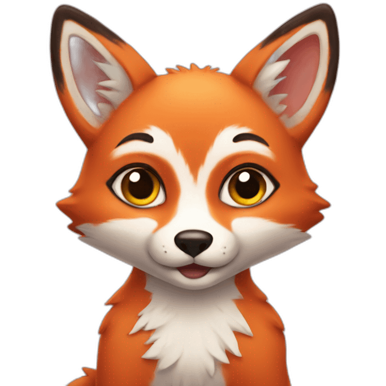 sweetie fox emoji