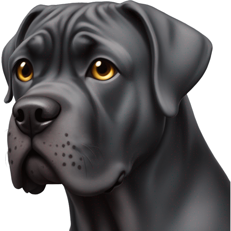 A cane corso emoji