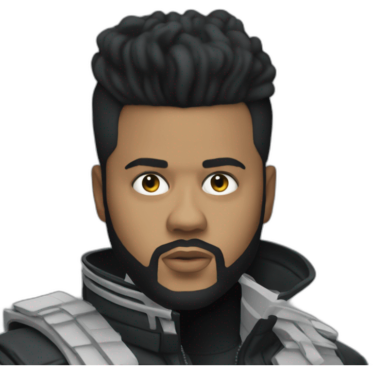 The Weeknd starboy emoji