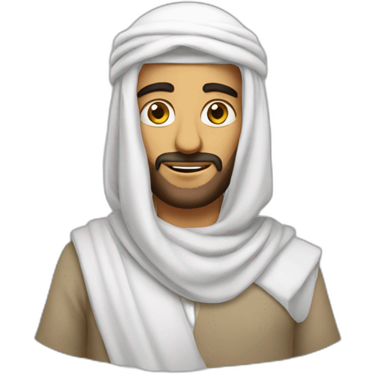 Un arabe emoji