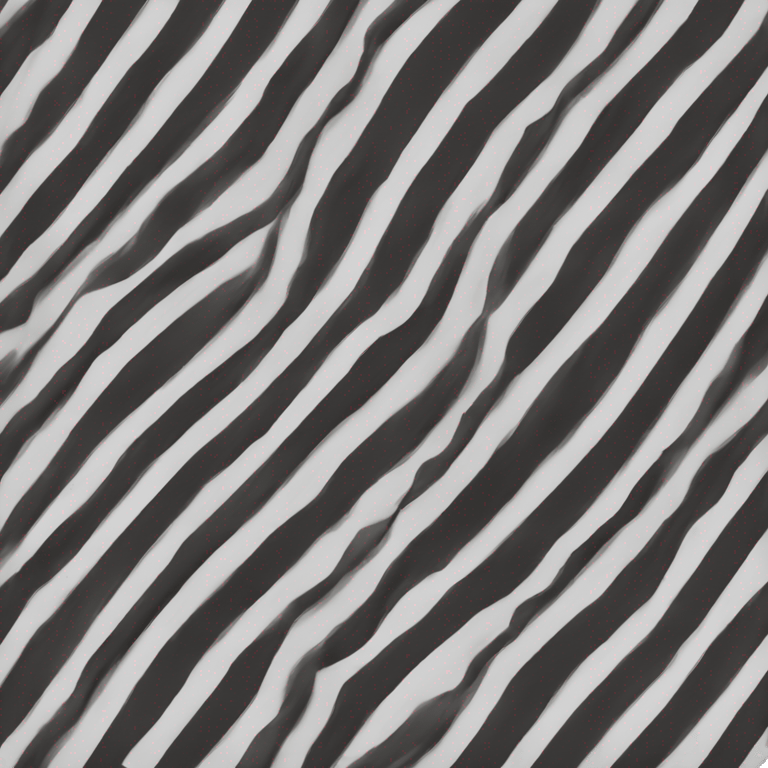 Sandworm black and white stripes  emoji