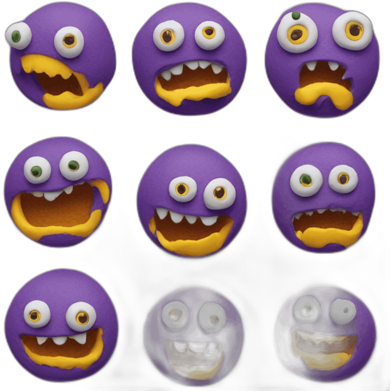 Plasticine Monsters emoji