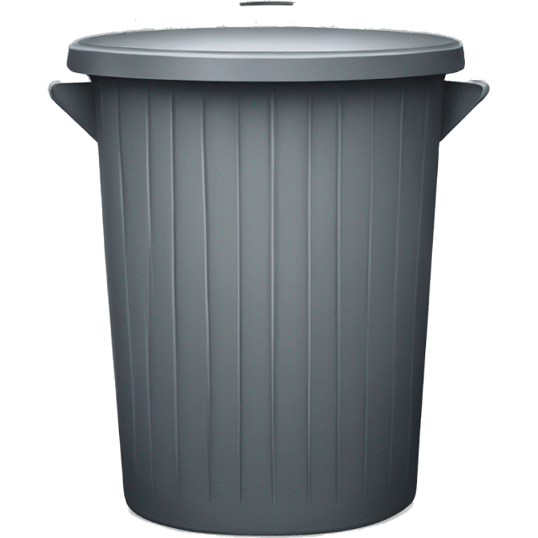 Trash can emoji