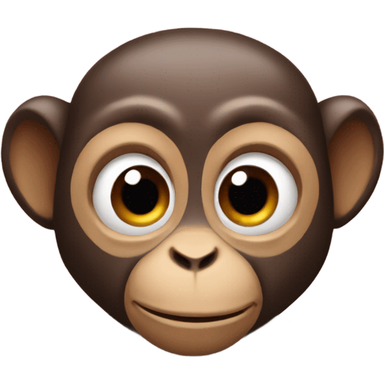 monkey with heart eyes emoji