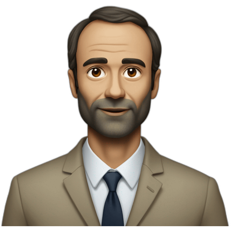 Edouard philippe vitiligo emoji