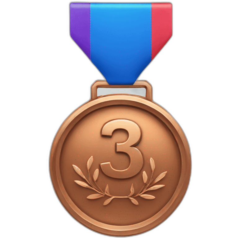 Bronze 3rd place medal emoji