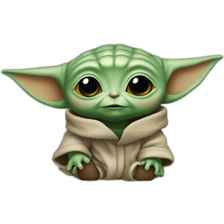 Baby yoda emoji