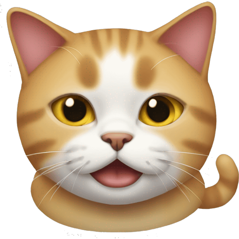 Fat ass cat emoji