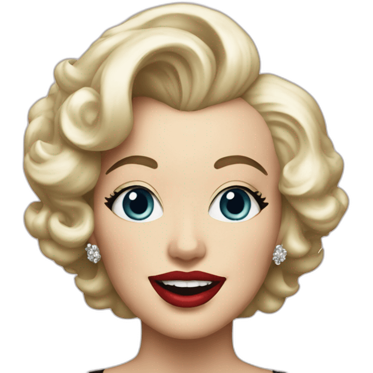 Marilyn Monroe emoji