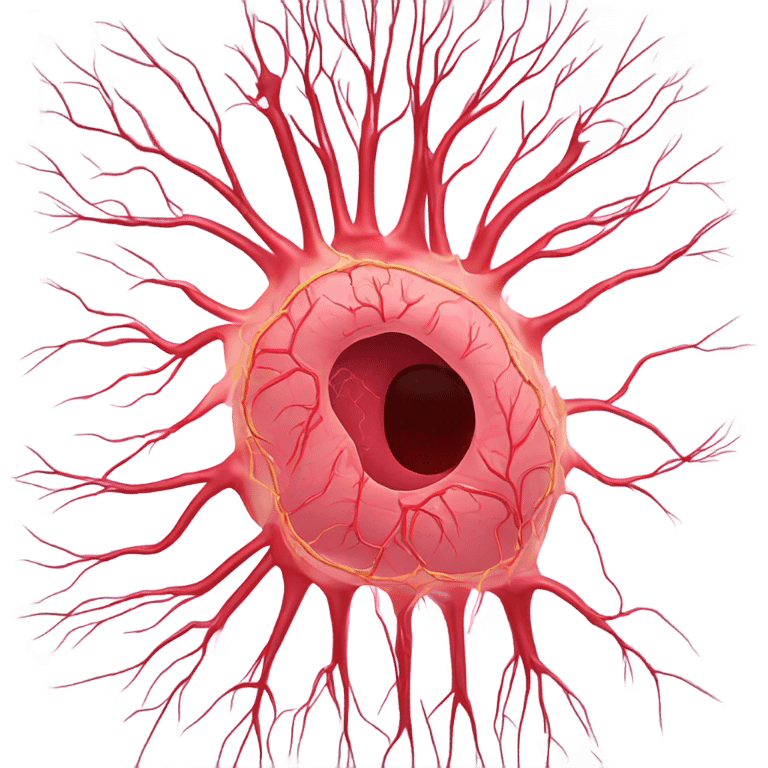 Retina blood vessels emoji