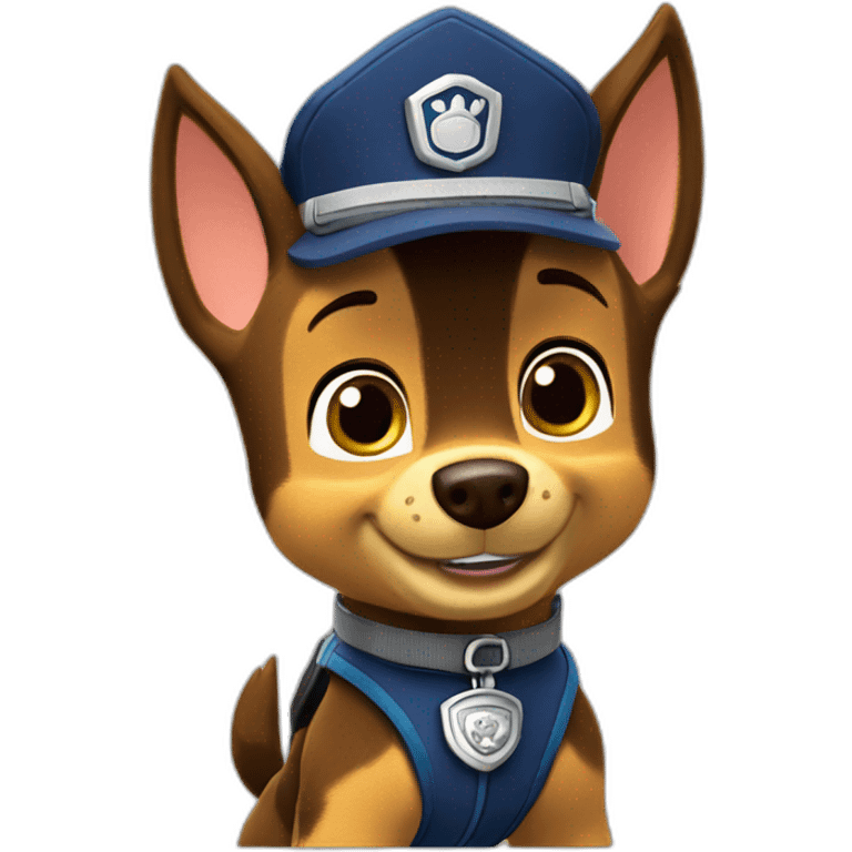 paw patrol chase emoji