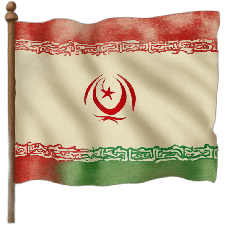 Ancien drapeau Iran emoji