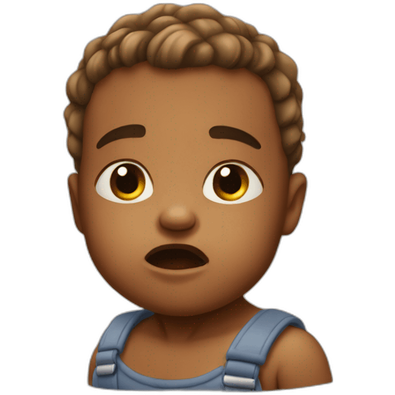 baby furious emoji