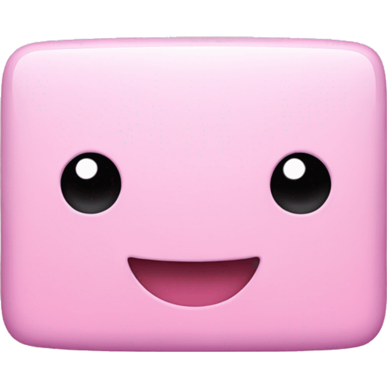 Pink ipad emoji