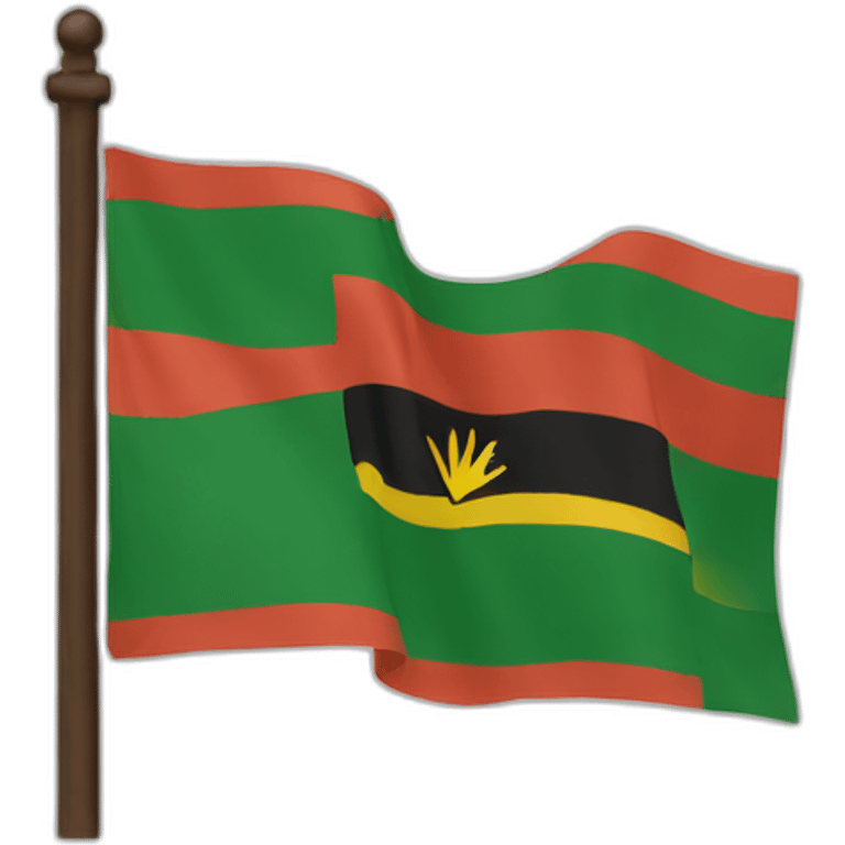 Pam Africa flag  emoji