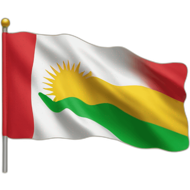 kurdistan flag emoji