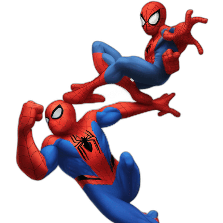 Spider man and x pantere  emoji