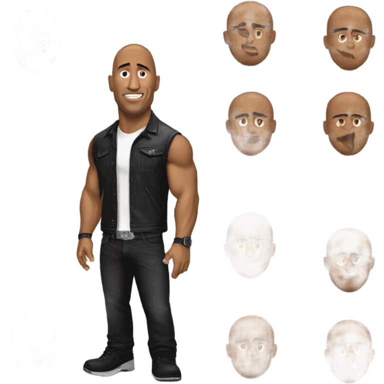 the rock emoji