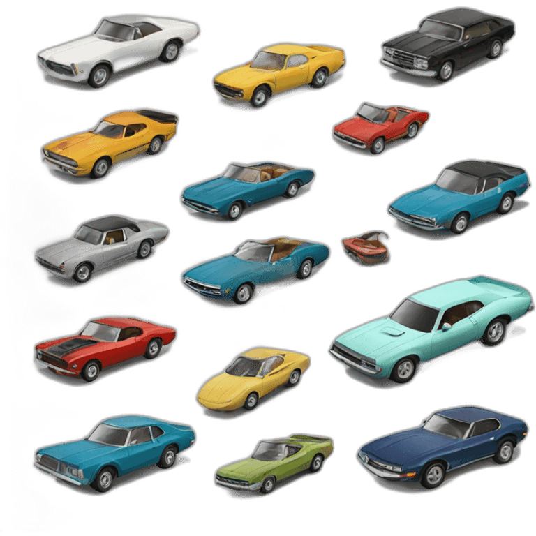 car collection emoji