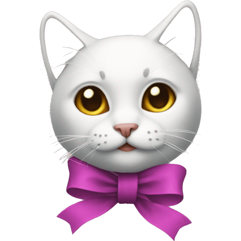 ribbon cat emoji