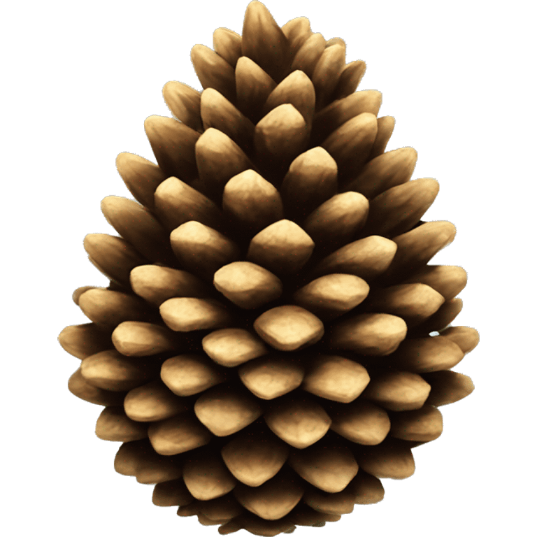 aesthetic pine cone emoji