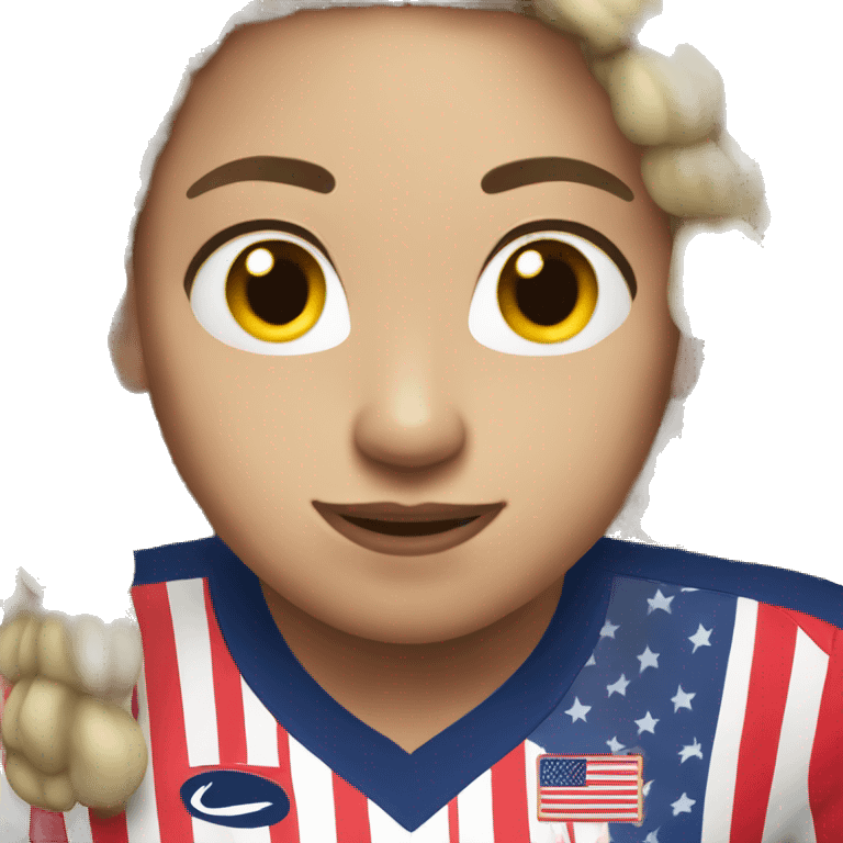 USA woman soccer emoji