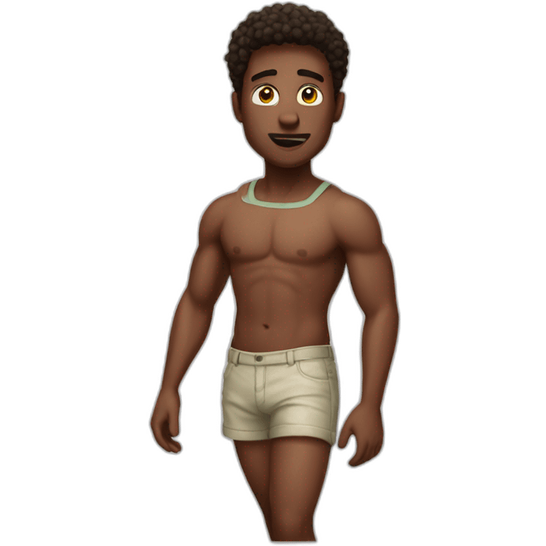 Patrick from elite full body with shorts emoji