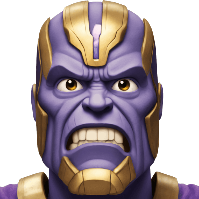 Thanos shocked emoji