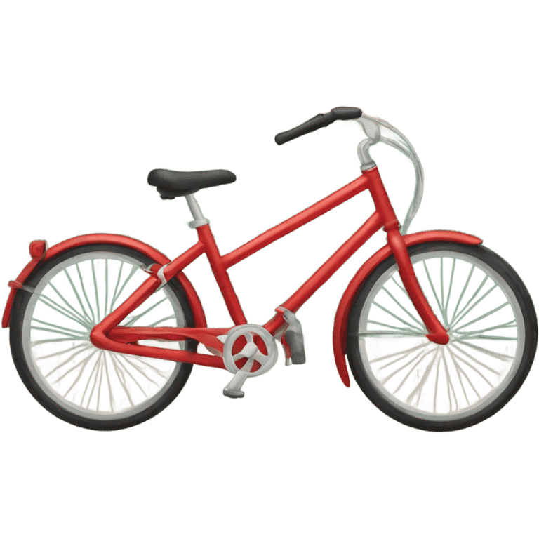 Red bike emoji