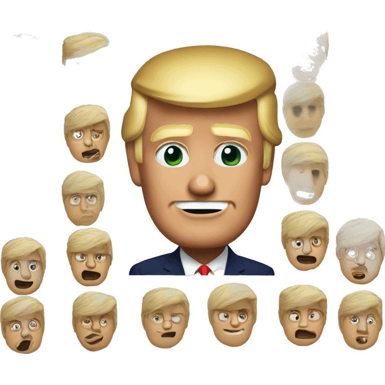 Donald Trump America President emoji